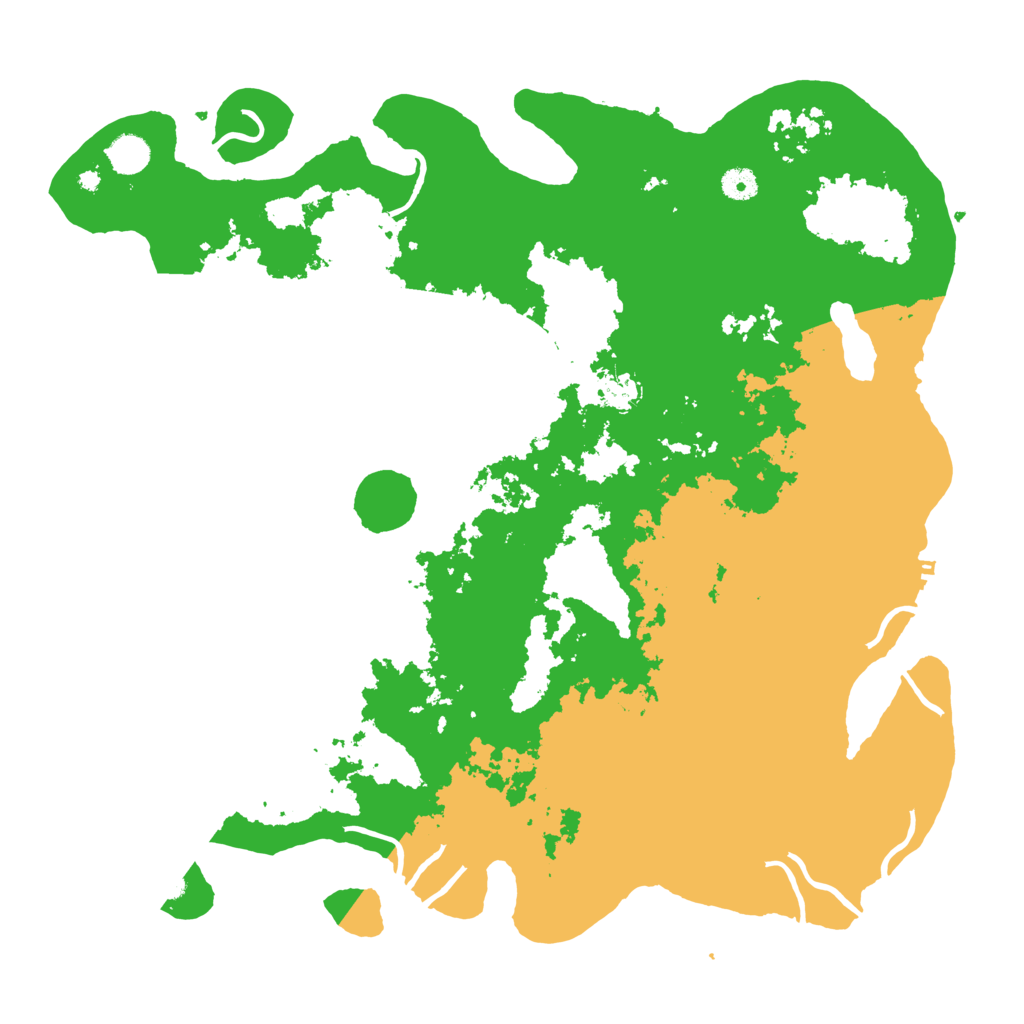 Biome Rust Map: Procedural Map, Size: 4500, Seed: 6035494