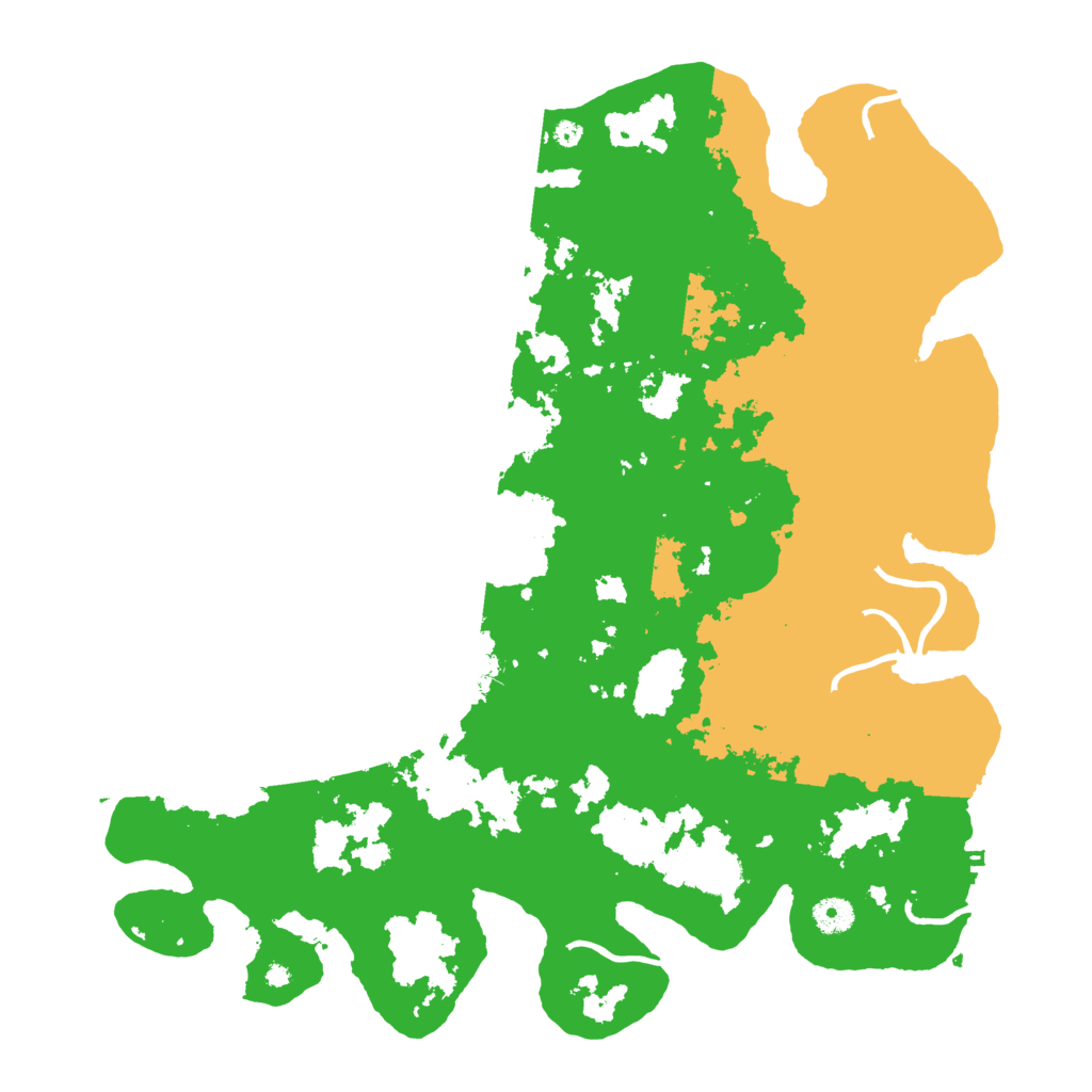 Biome Rust Map: Procedural Map, Size: 4250, Seed: 6450960