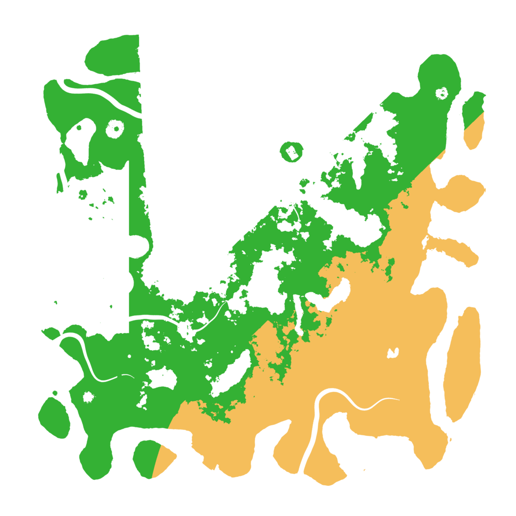 Biome Rust Map: Procedural Map, Size: 4250, Seed: 123456789