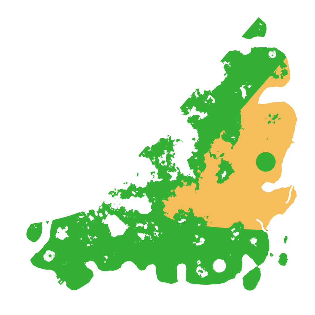 Biome Rust Map: Procedural Map, Size: 4250, Seed: 4678625