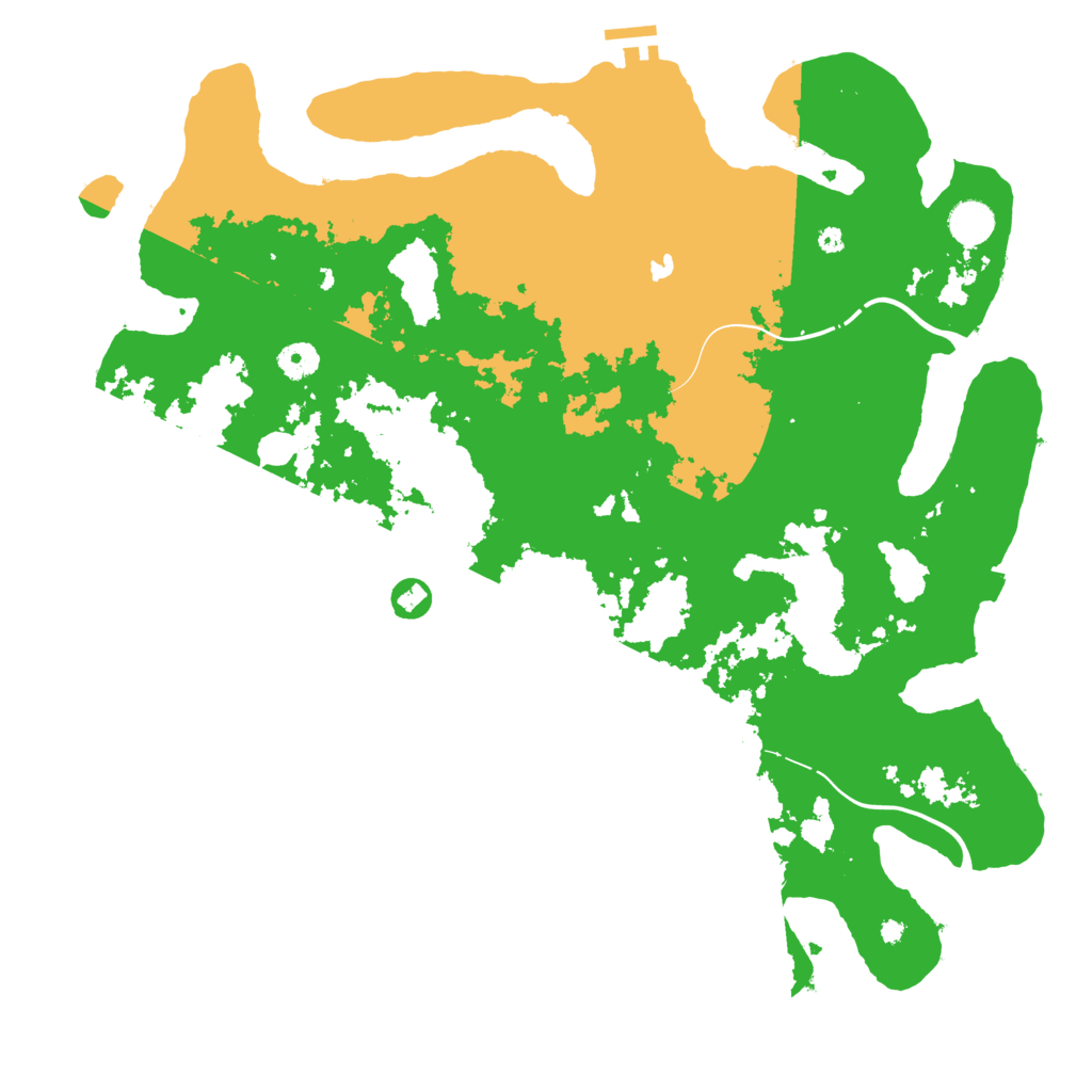 Biome Rust Map: Procedural Map, Size: 4250, Seed: 6224324