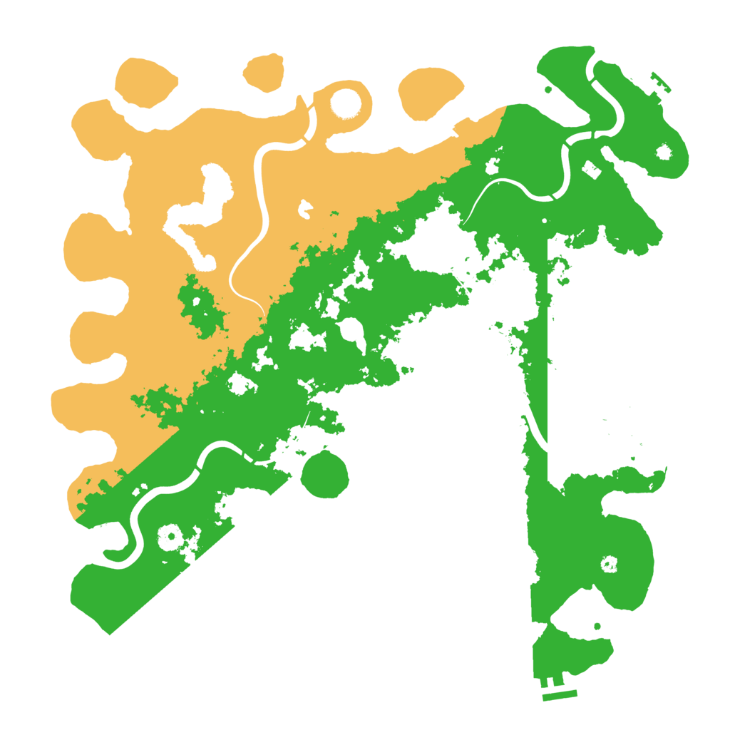 Biome Rust Map: Procedural Map, Size: 4250, Seed: 6366298