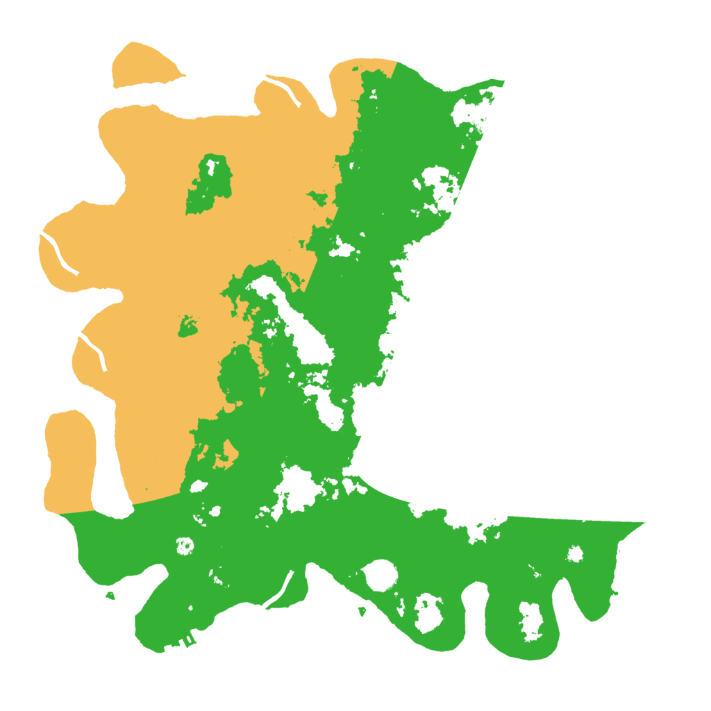 Biome Rust Map: Procedural Map, Size: 4000, Seed: 125862805