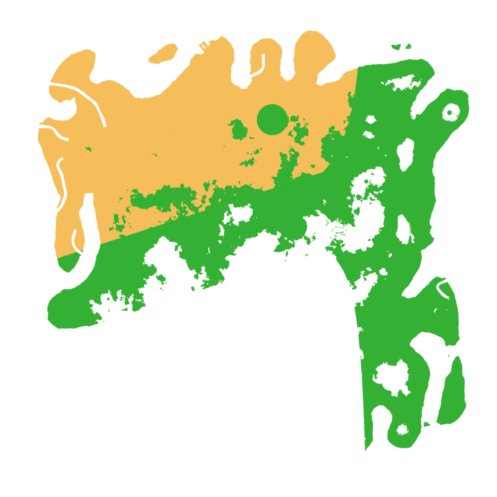 Biome Rust Map: Procedural Map, Size: 4250, Seed: 1706178