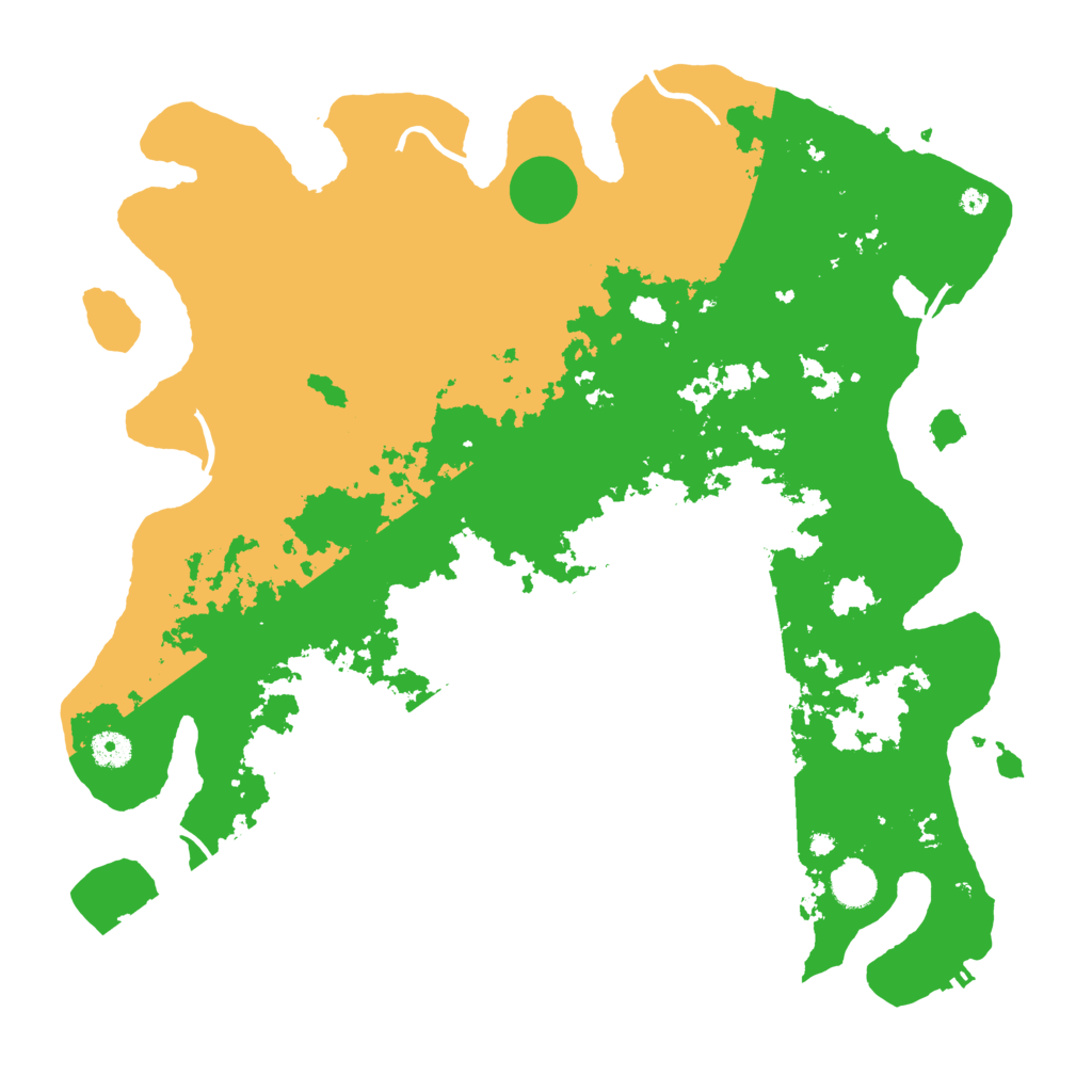Biome Rust Map: Procedural Map, Size: 4250, Seed: 3820132