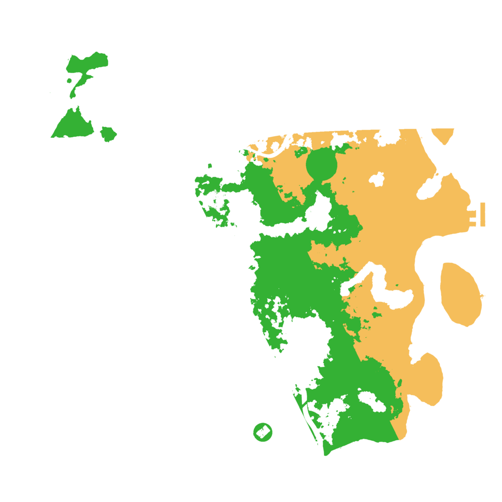 Biome Rust Map: Procedural Map, Size: 4250, Seed: 389107