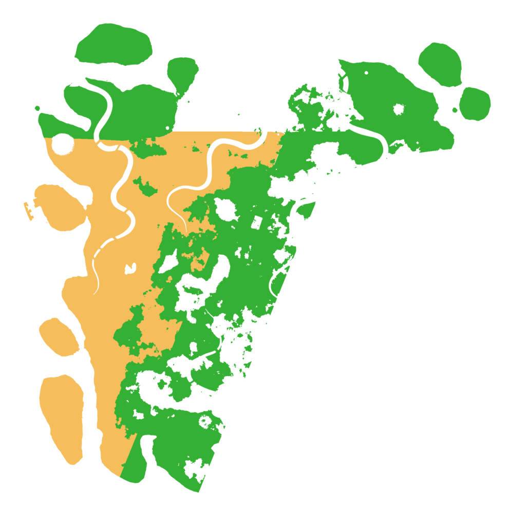 Biome Rust Map: Procedural Map, Size: 4250, Seed: 685643