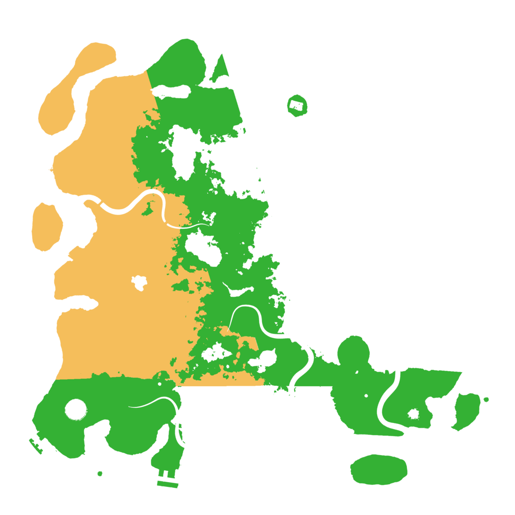 Biome Rust Map: Procedural Map, Size: 4250, Seed: 5175548