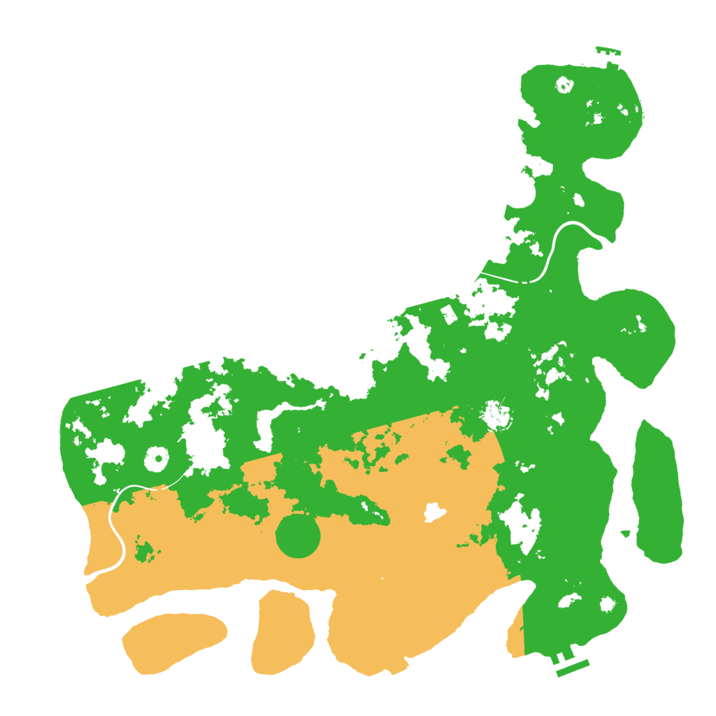 Biome Rust Map: Procedural Map, Size: 4250, Seed: 5074595