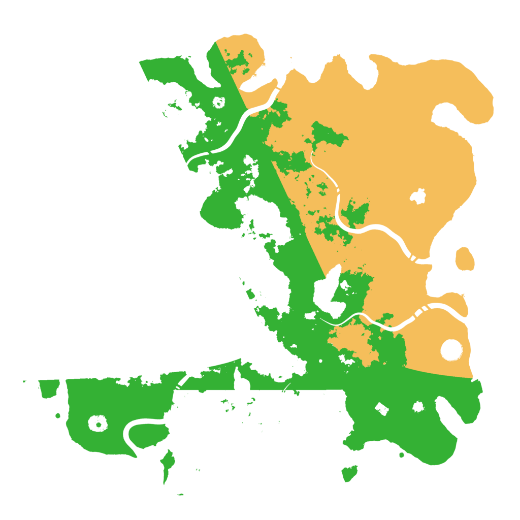 Biome Rust Map: Procedural Map, Size: 4250, Seed: 60424