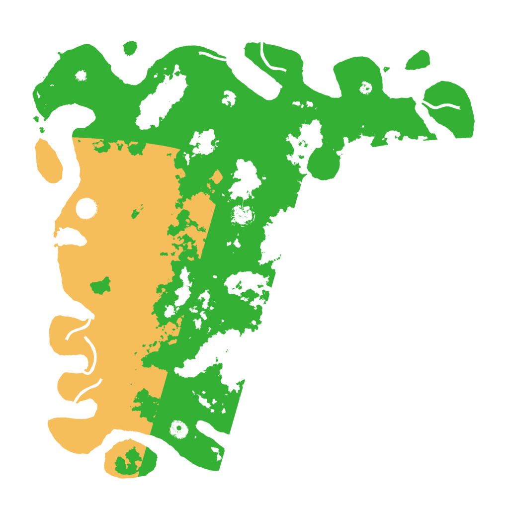 Biome Rust Map: Procedural Map, Size: 4250, Seed: 1292389