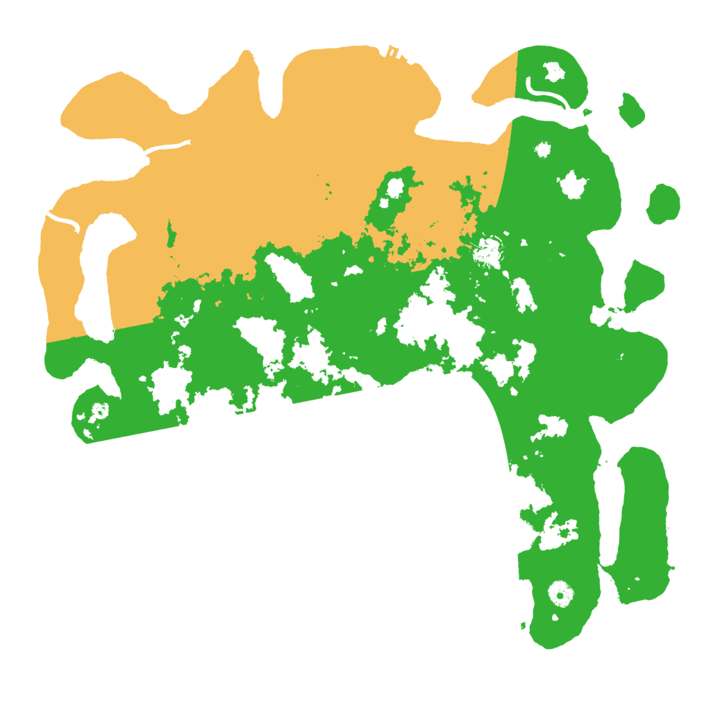 Biome Rust Map: Procedural Map, Size: 4250, Seed: 5101167