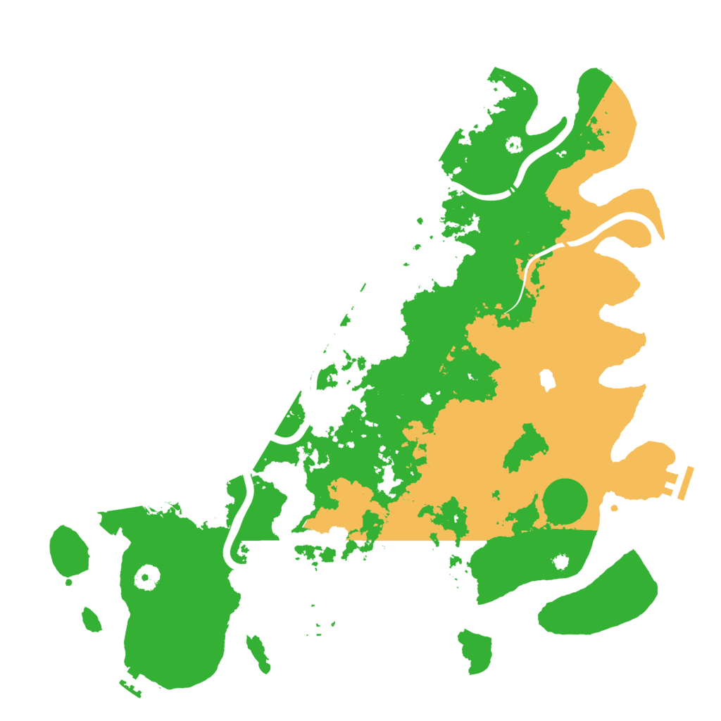 Biome Rust Map: Procedural Map, Size: 4250, Seed: 1849602