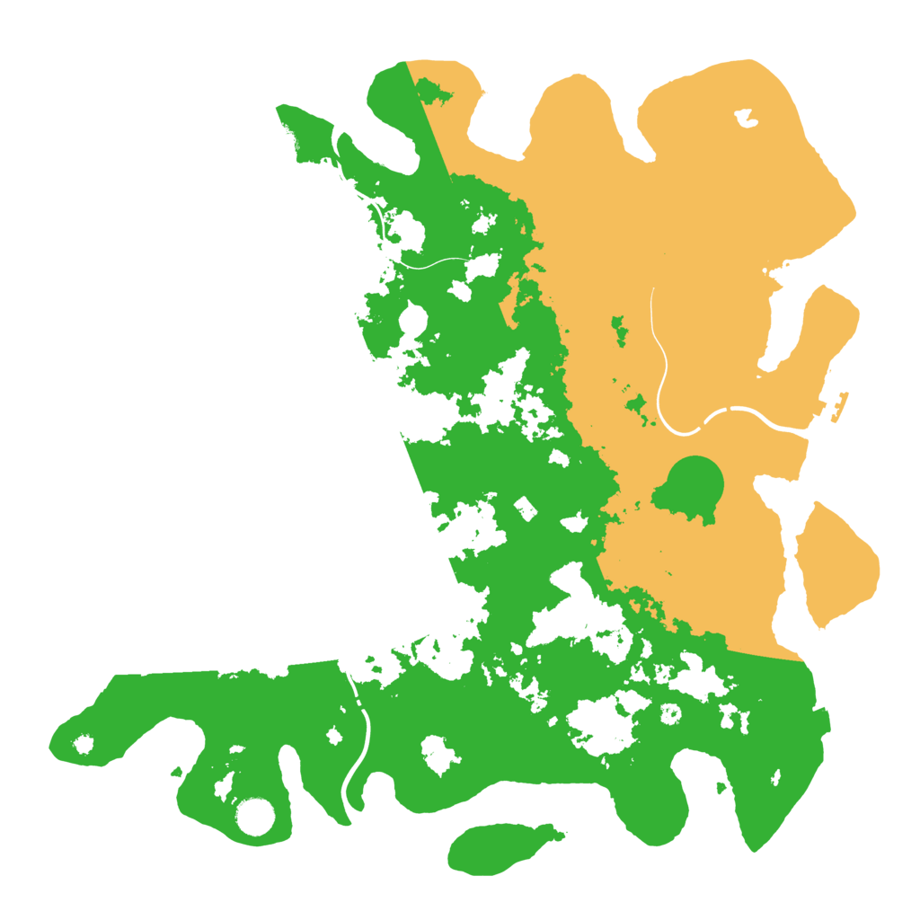 Biome Rust Map: Procedural Map, Size: 4250, Seed: 1579758