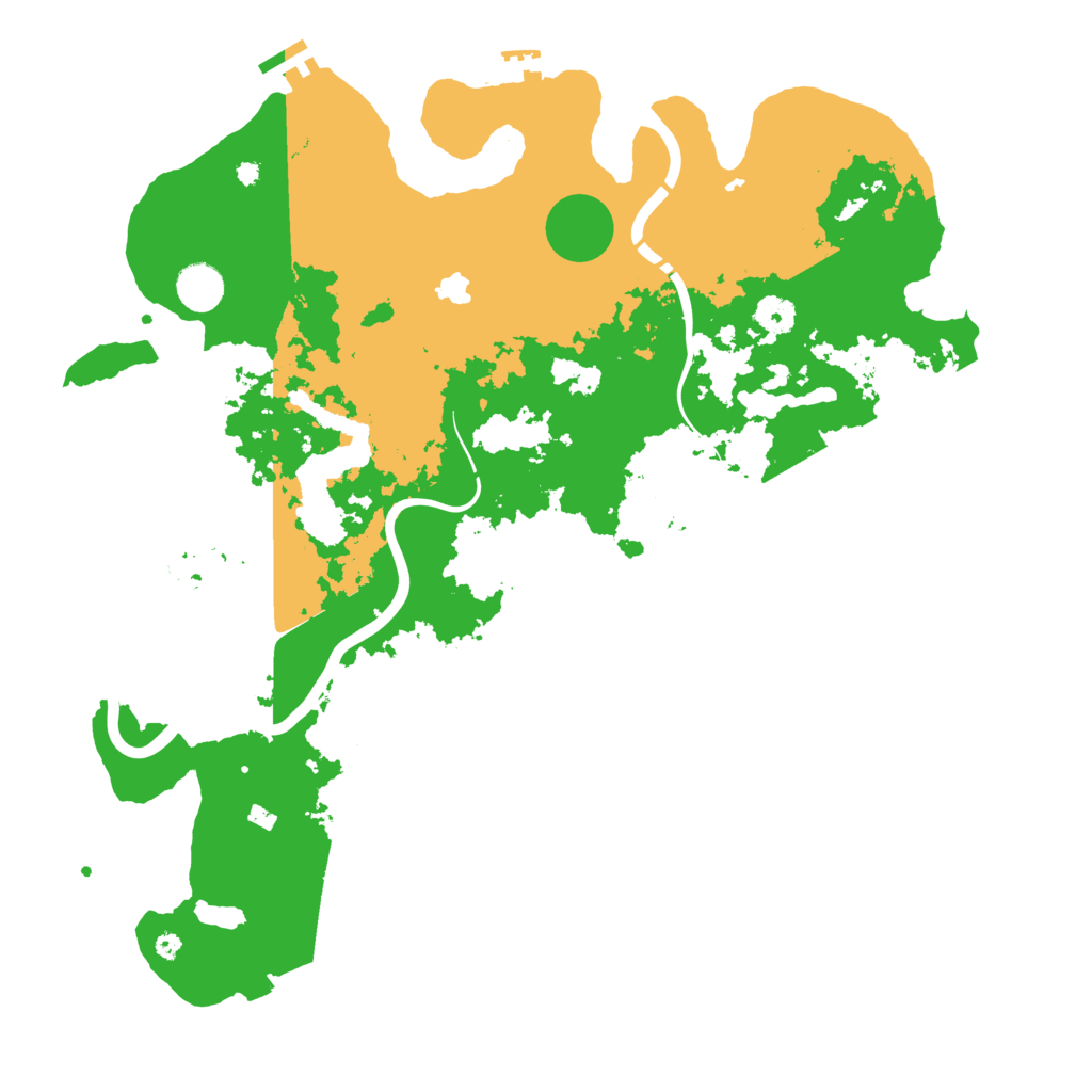 Biome Rust Map: Procedural Map, Size: 4250, Seed: 3850824
