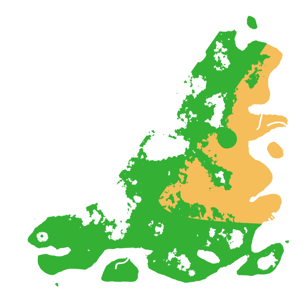 Biome Rust Map: Procedural Map, Size: 4250, Seed: 3818531