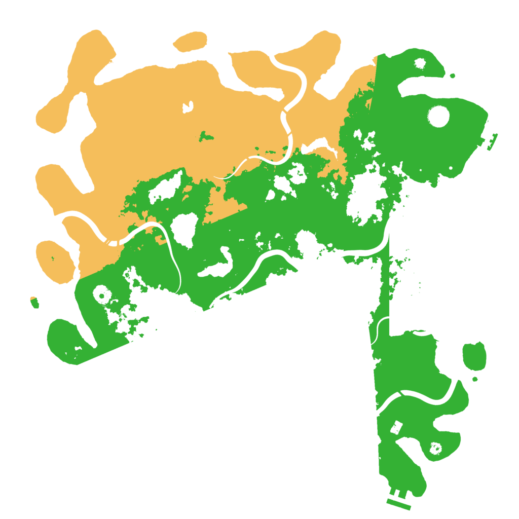 Biome Rust Map: Procedural Map, Size: 4250, Seed: 3574963