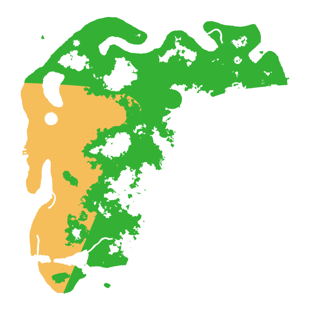 Biome Rust Map: Procedural Map, Size: 4250, Seed: 456340024