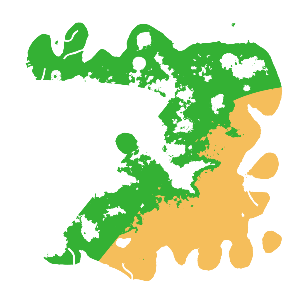 Biome Rust Map: Procedural Map, Size: 4000, Seed: 96