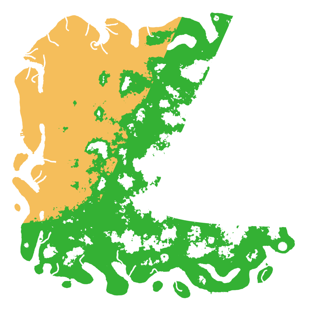 Biome Rust Map: Procedural Map, Size: 6000, Seed: 562705
