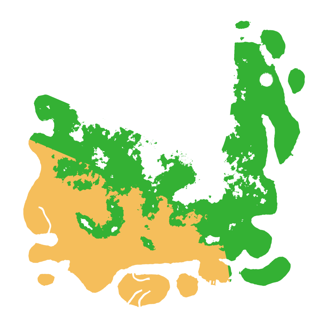 Biome Rust Map: Procedural Map, Size: 4250, Seed: 922495