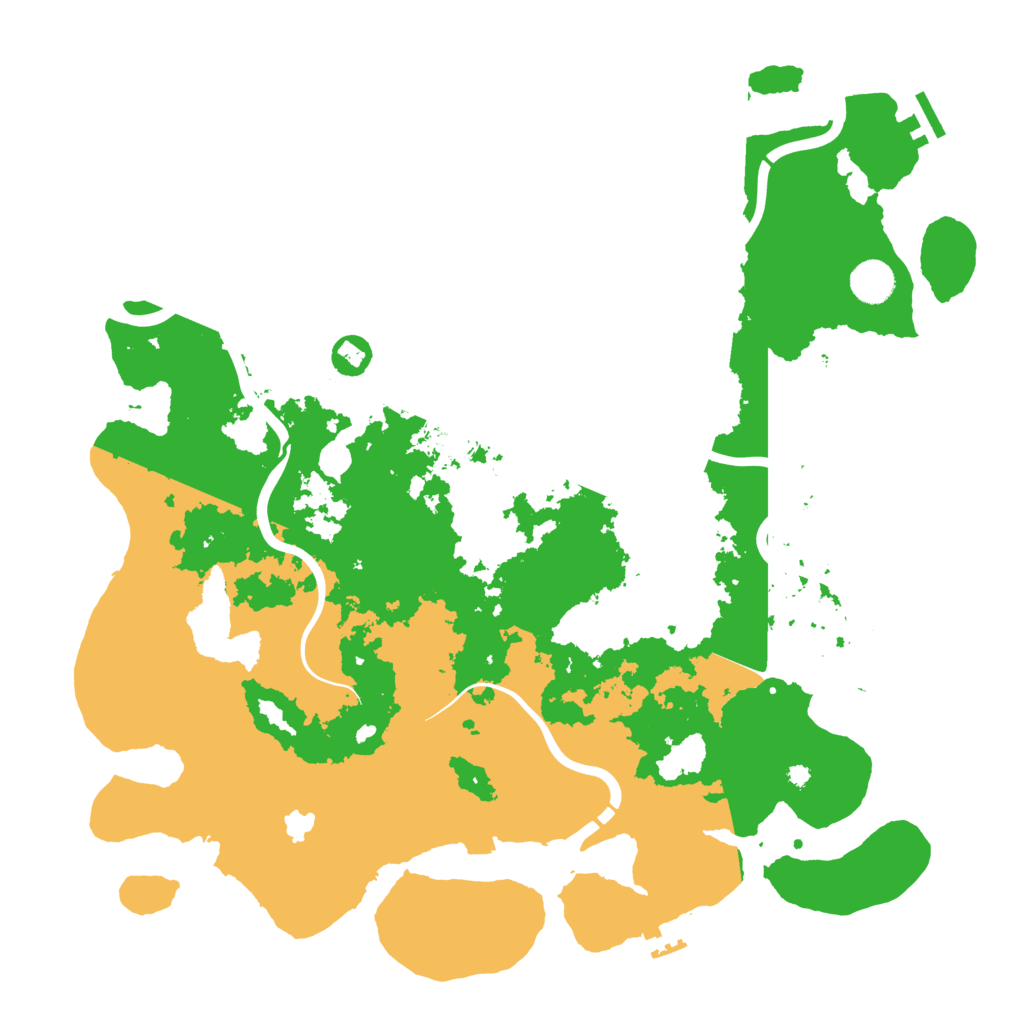 Biome Rust Map: Procedural Map, Size: 4250, Seed: 922495