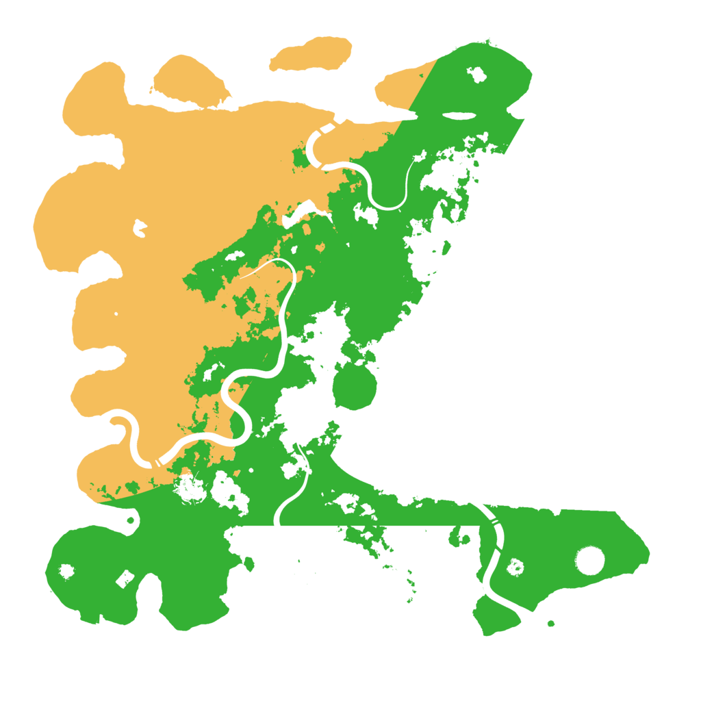 Biome Rust Map: Procedural Map, Size: 4250, Seed: 4218244