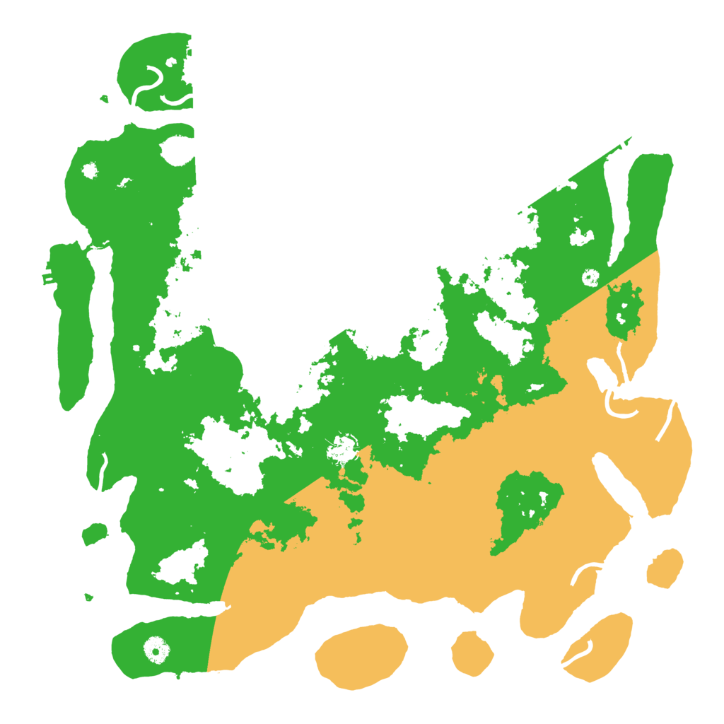 Biome Rust Map: Procedural Map, Size: 4250, Seed: 481841