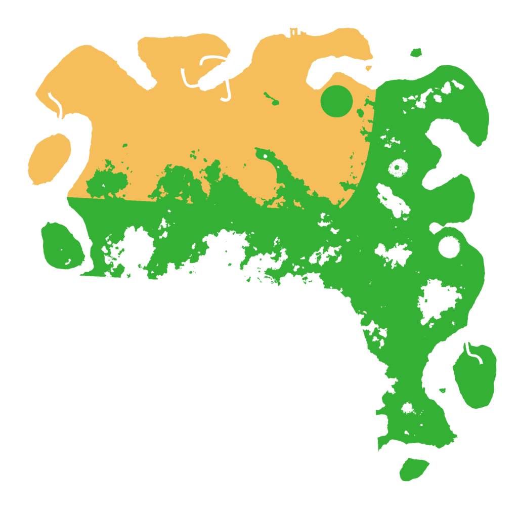 Biome Rust Map: Procedural Map, Size: 4250, Seed: 3517652