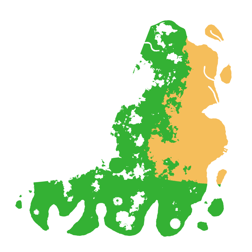 Biome Rust Map: Procedural Map, Size: 4250, Seed: 1505551