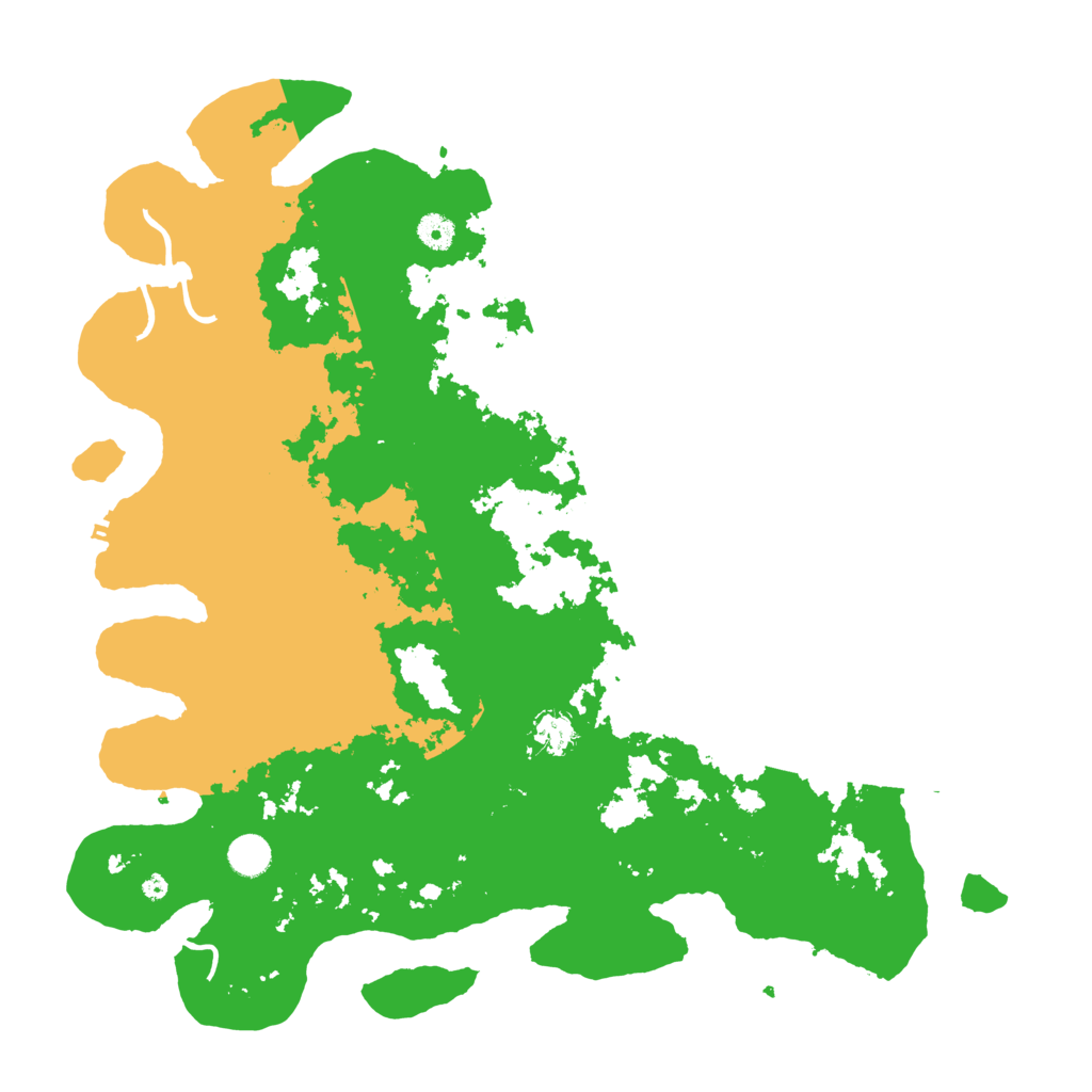 Biome Rust Map: Procedural Map, Size: 4500, Seed: 42244