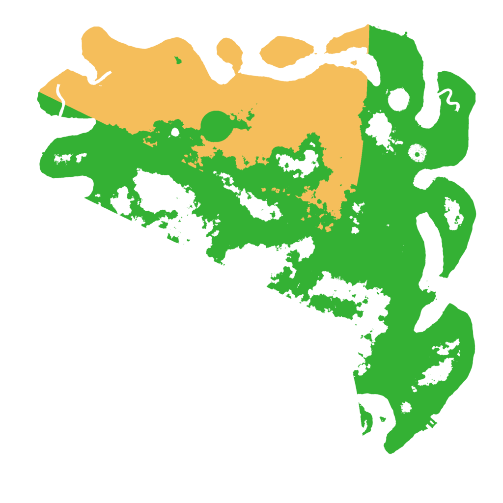 Biome Rust Map: Procedural Map, Size: 4250, Seed: 2399256