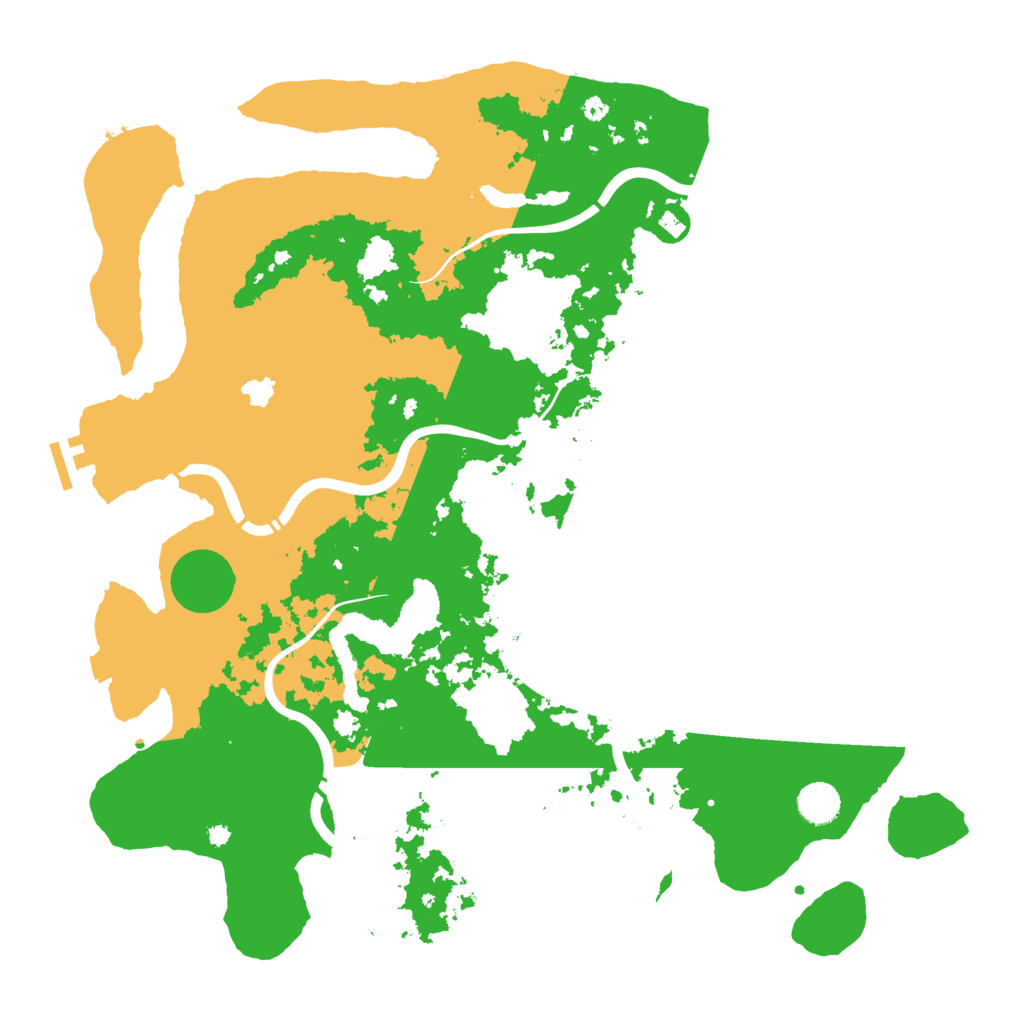 Biome Rust Map: Procedural Map, Size: 4250, Seed: 5704353