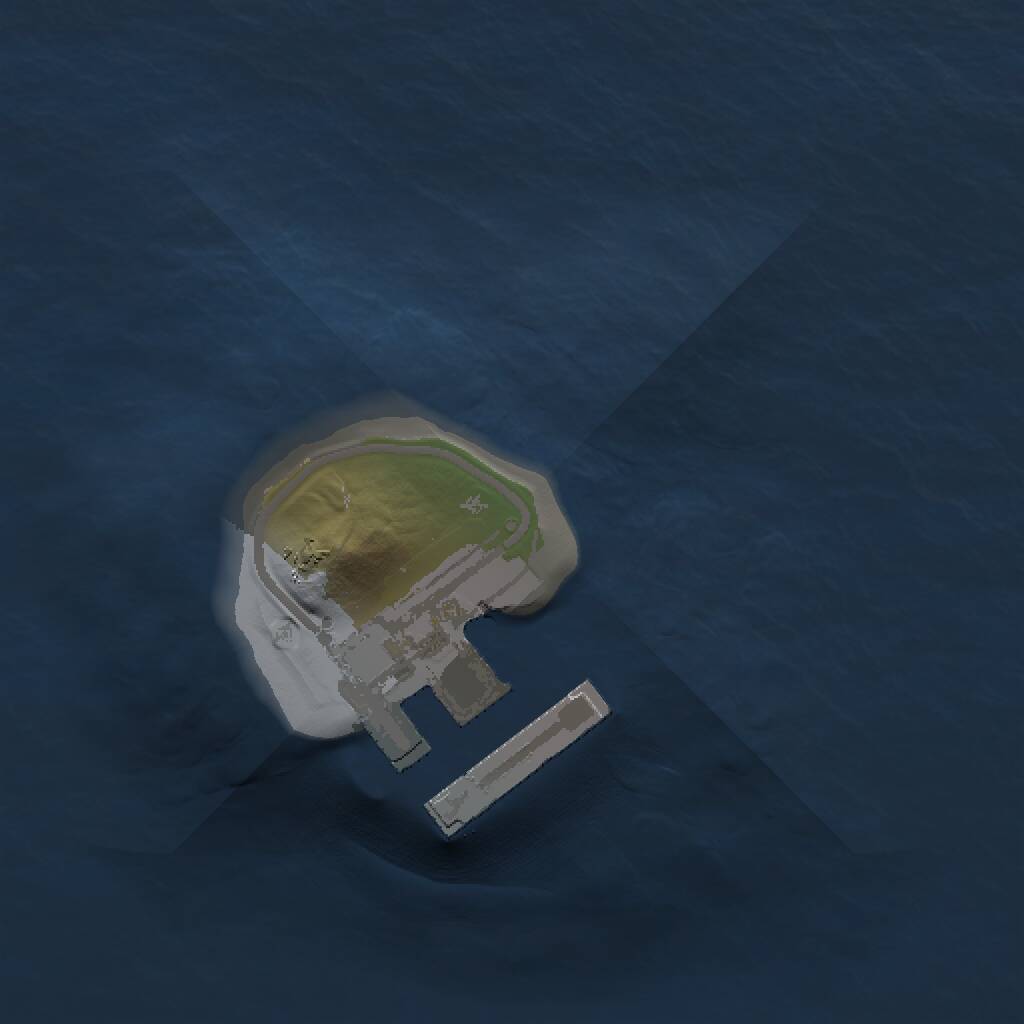 Rust Map: Procedural Map, Size: 1000, Seed: 26213, 2 Monuments