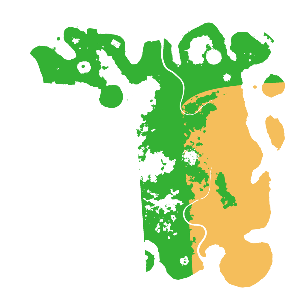 Biome Rust Map: Procedural Map, Size: 3565, Seed: 100