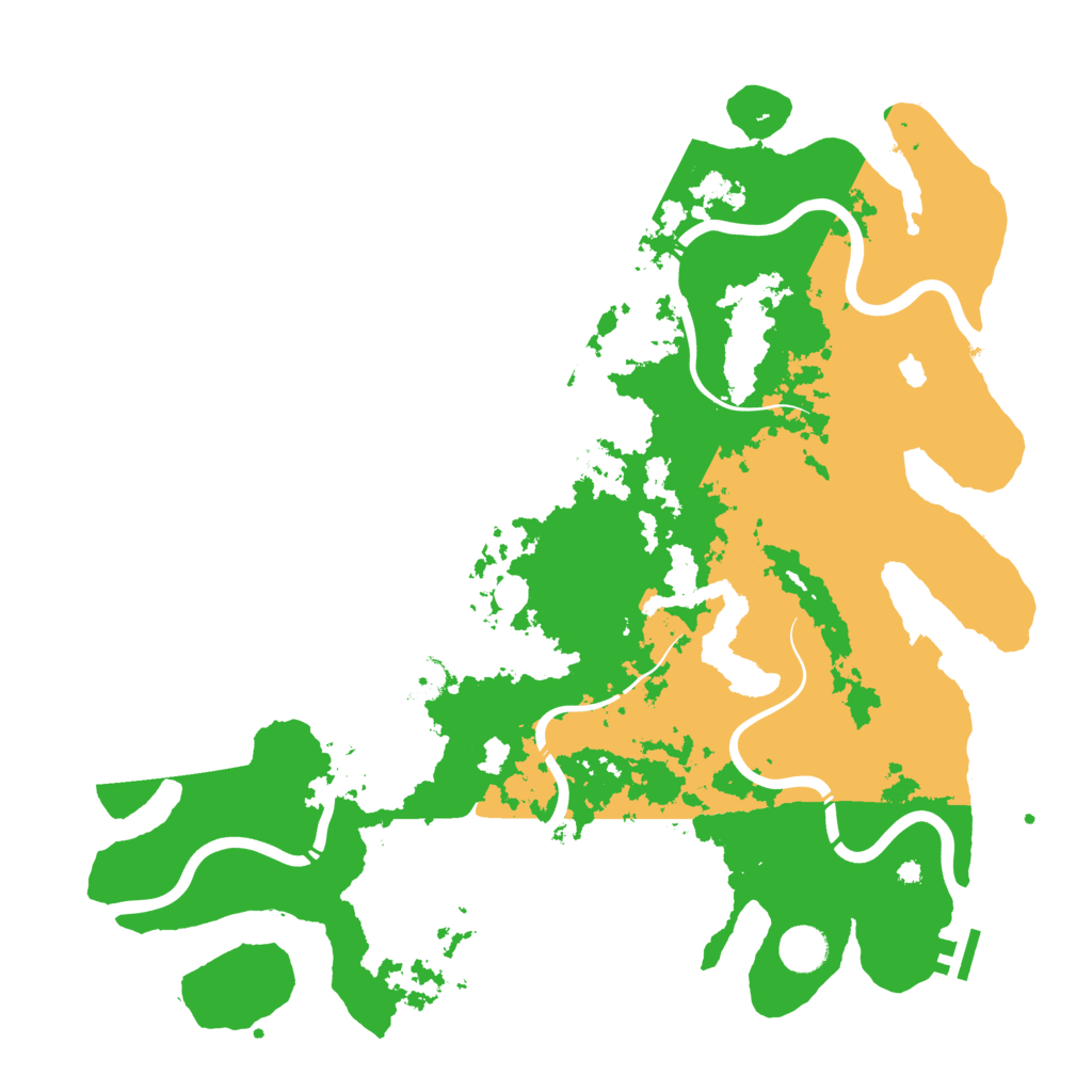 Biome Rust Map: Procedural Map, Size: 4250, Seed: 4526056