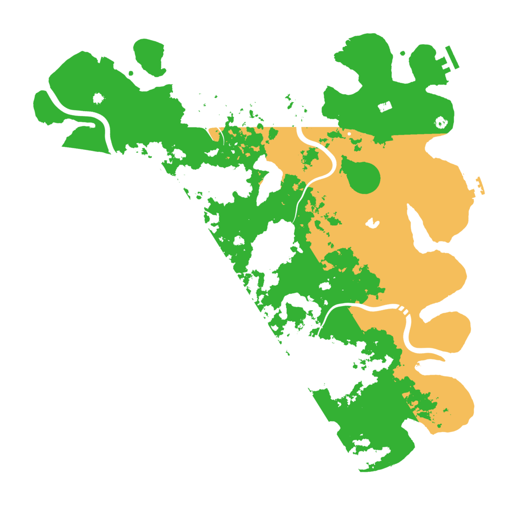 Biome Rust Map: Procedural Map, Size: 4250, Seed: 1904354
