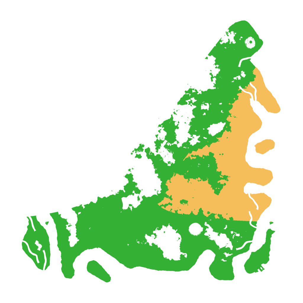 Biome Rust Map: Procedural Map, Size: 4250, Seed: 5000863