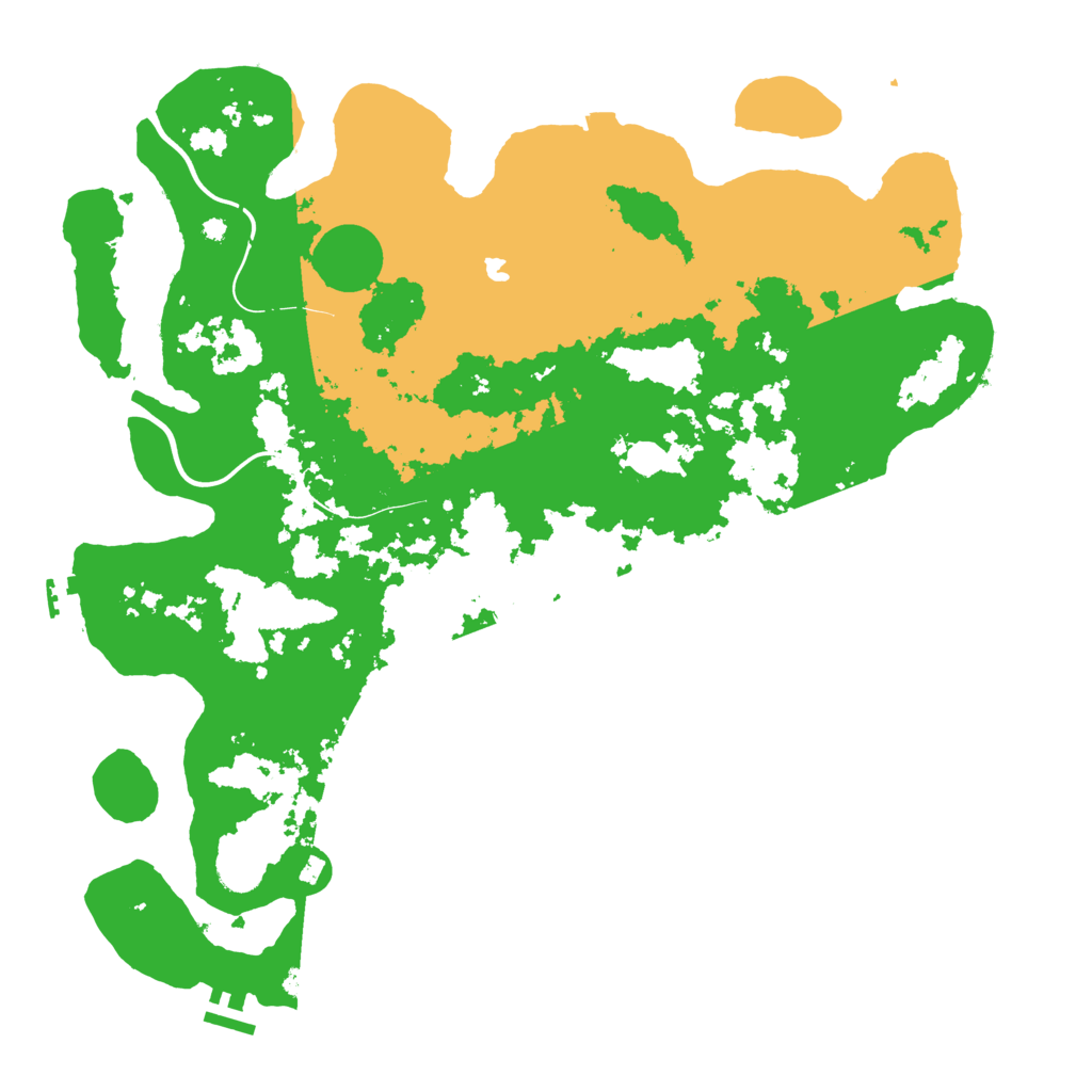 Biome Rust Map: Procedural Map, Size: 4250, Seed: 1701008