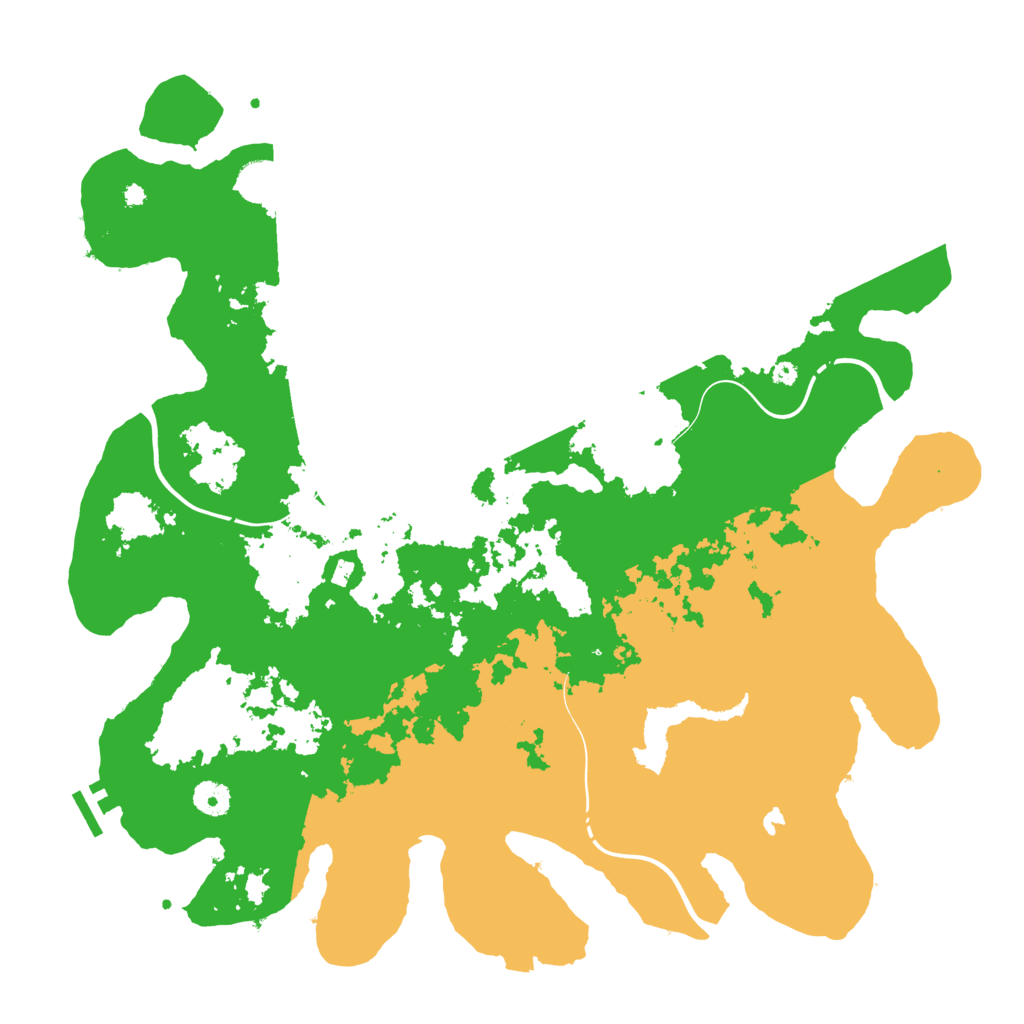 Biome Rust Map: Procedural Map, Size: 4250, Seed: 4213494