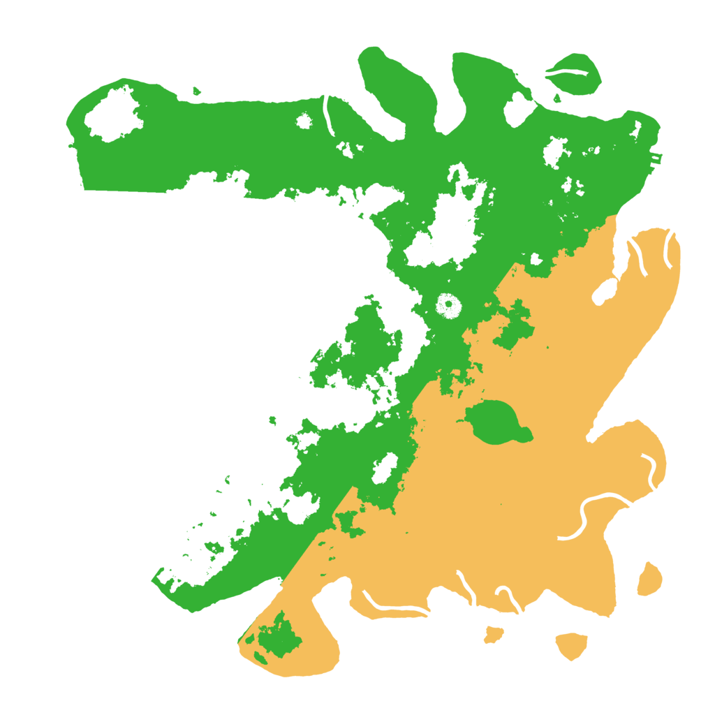 Biome Rust Map: Procedural Map, Size: 4250, Seed: 5438332