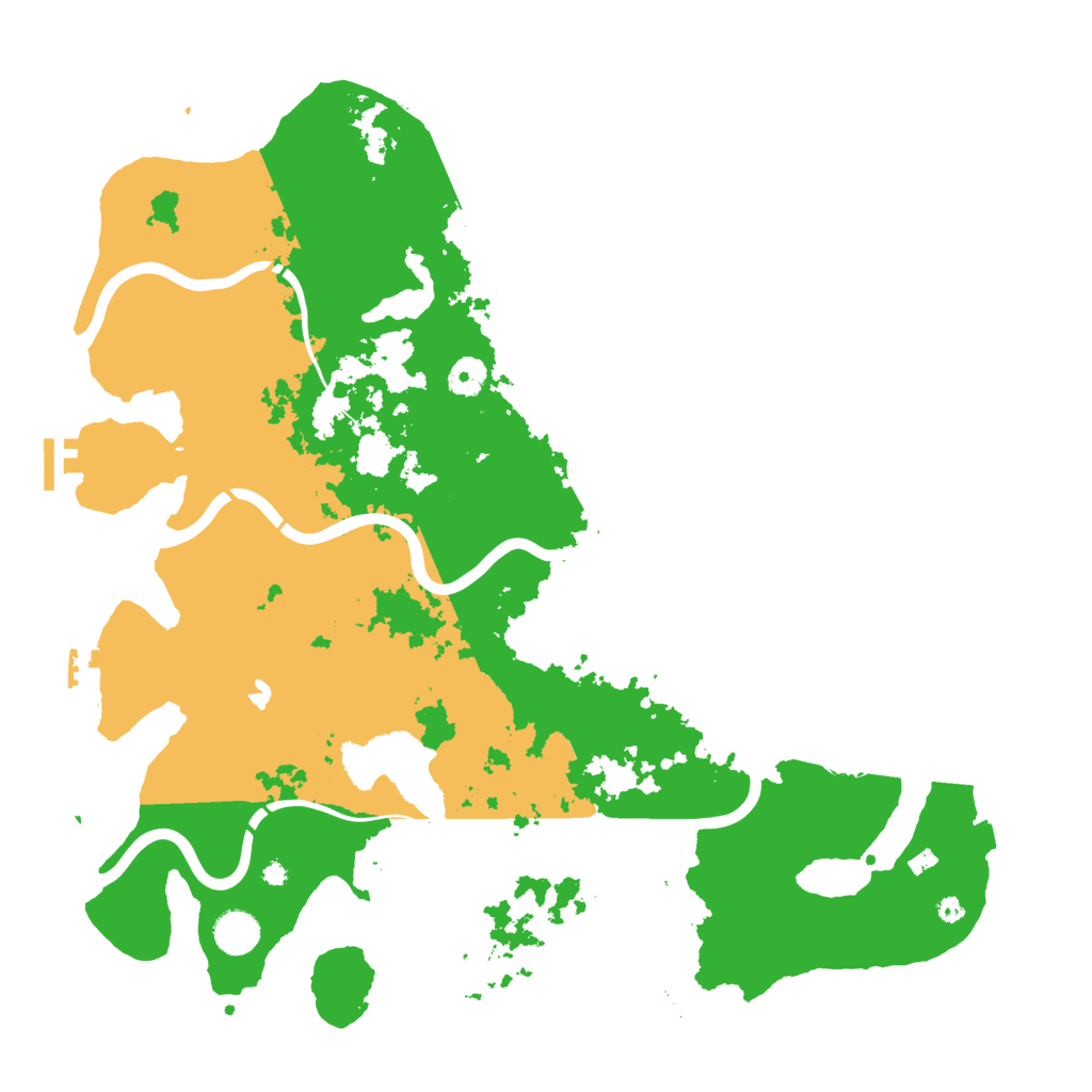 Biome Rust Map: Procedural Map, Size: 4250, Seed: 5712033