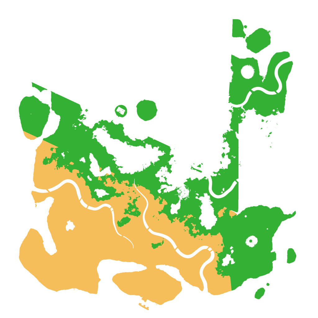 Biome Rust Map: Procedural Map, Size: 4250, Seed: 2887331