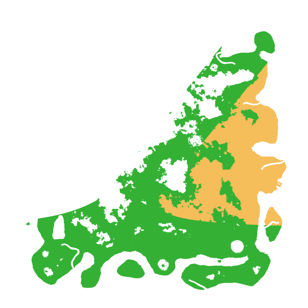Biome Rust Map: Procedural Map, Size: 4250, Seed: 4645168
