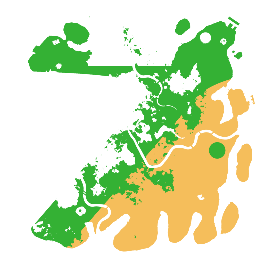 Biome Rust Map: Procedural Map, Size: 4250, Seed: 190930