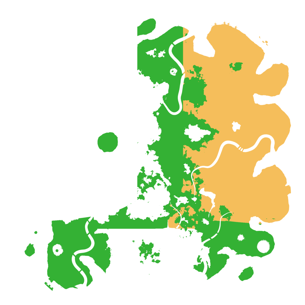 Biome Rust Map: Procedural Map, Size: 4250, Seed: 2952735