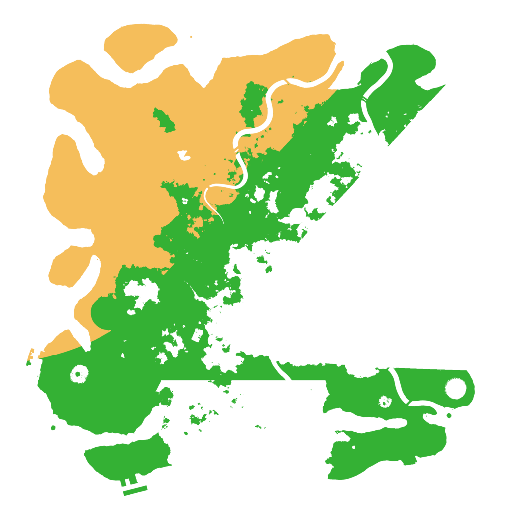 Biome Rust Map: Procedural Map, Size: 4250, Seed: 3355431