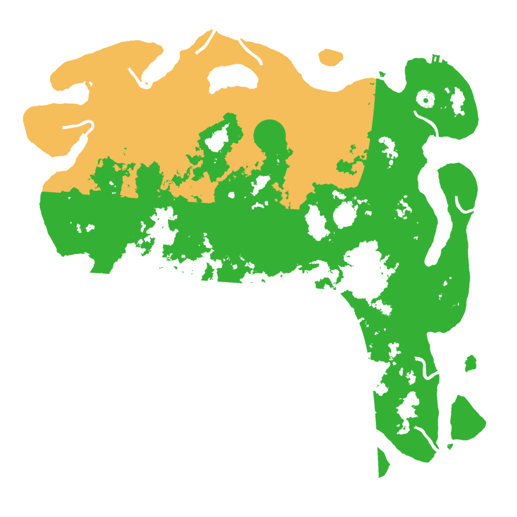 Biome Rust Map: Procedural Map, Size: 4250, Seed: 5372389