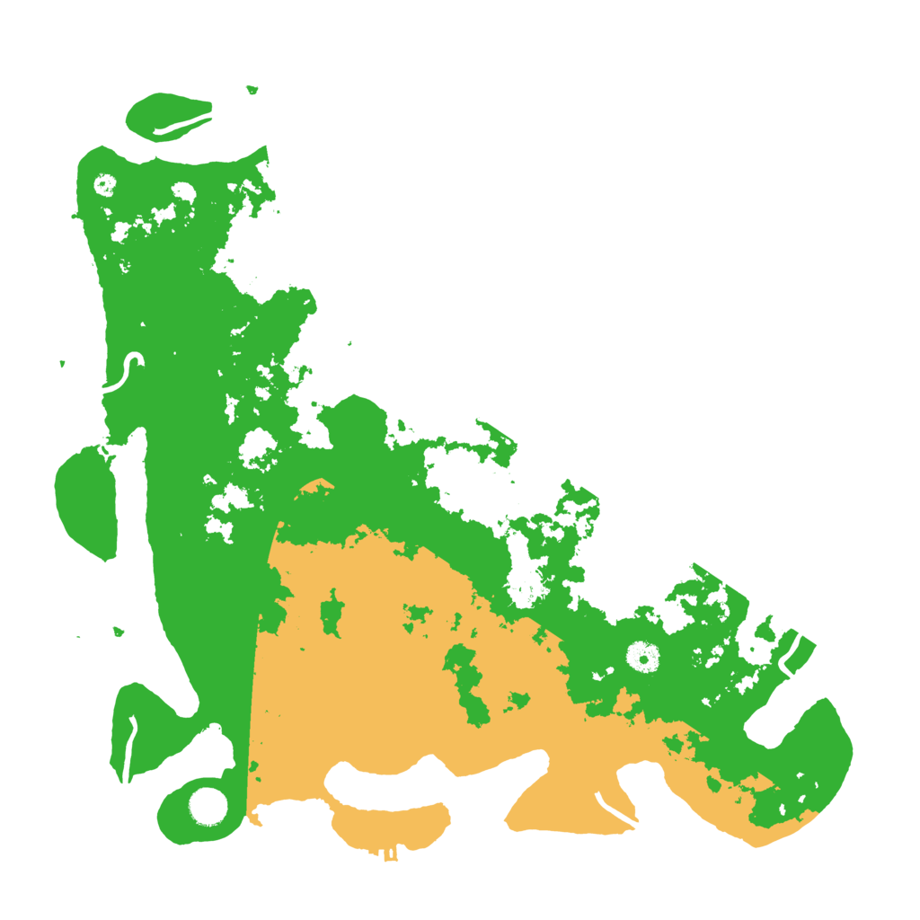 Biome Rust Map: Procedural Map, Size: 4250, Seed: 509821