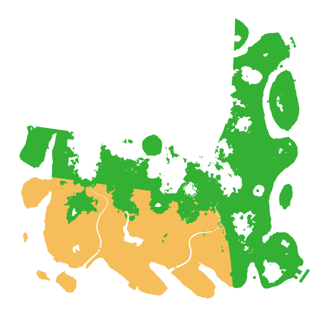 Biome Rust Map: Procedural Map, Size: 4250, Seed: 475340